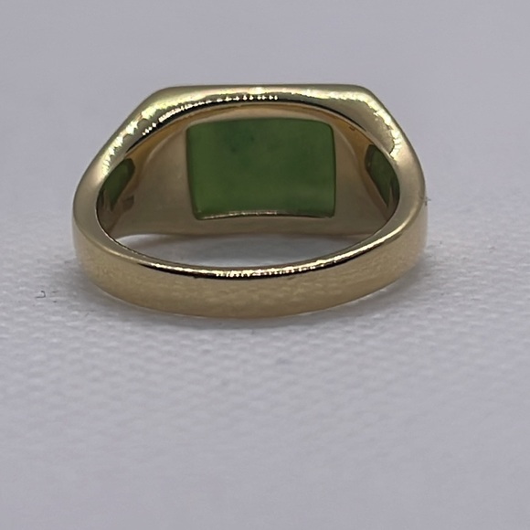 Miansai | Accessories | Miansai Lennox Jasper Ring Gold Vermeil | Poshmark